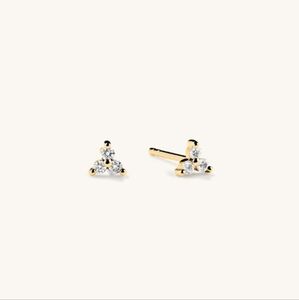 Mejuri Mini Lotus Studs